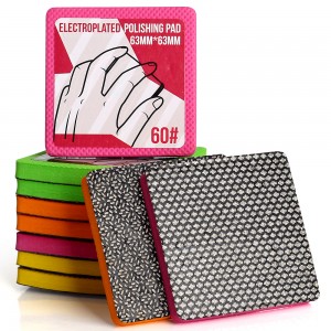 Diamond Hand Polishing Pads Electroplated Resin Pads Glass Repairing