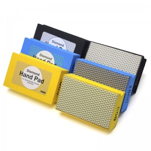 Diamond Hand Polishing Pads Electroplated Resin Pads Glass Repairing