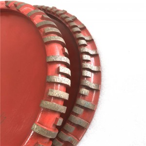 Segmented Profiling Disc for Granite