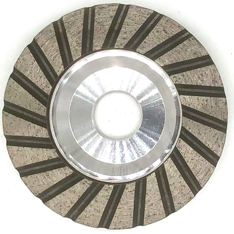 Turbo Diamond Cup Wheel-JINGSTAR -Aluminium body  (1)
