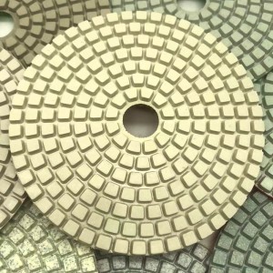 Flexible Diamond Wet Polishing Pads for Granite Marble Stone Polishing  