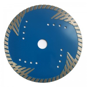 Diamond Saw Blade Triangle Turbo Diamond Saw Blade Cutting Disc