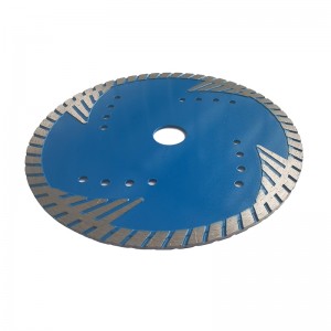 Diamond Saw Blade Triangle Turbo Diamond Saw Blade Cutting Disc