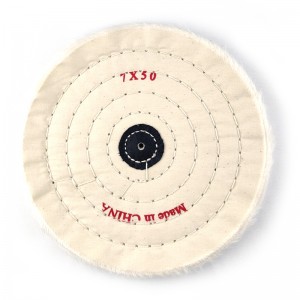 Polished White Cloth Polishing Wheel