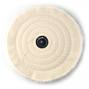 Polished White Cloth Polishing Wheel