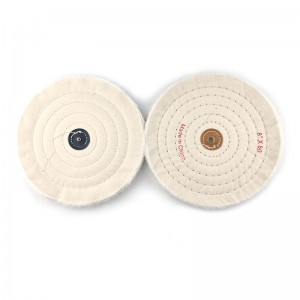 Polished White Cloth Polishing Wheel