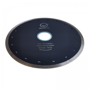 Sintered Continuous Blade with Non-Silent or Silent Cutting Slot for Ceramic Tile and Porcelain